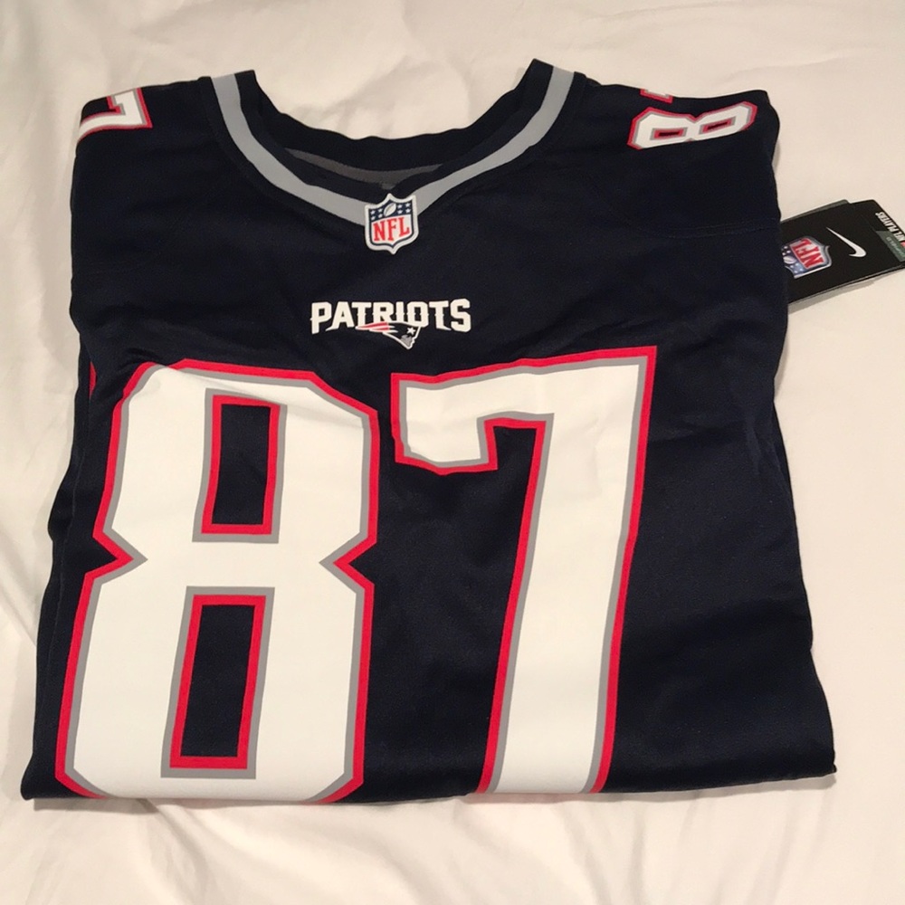 Nike on field Gronkowski Jersey